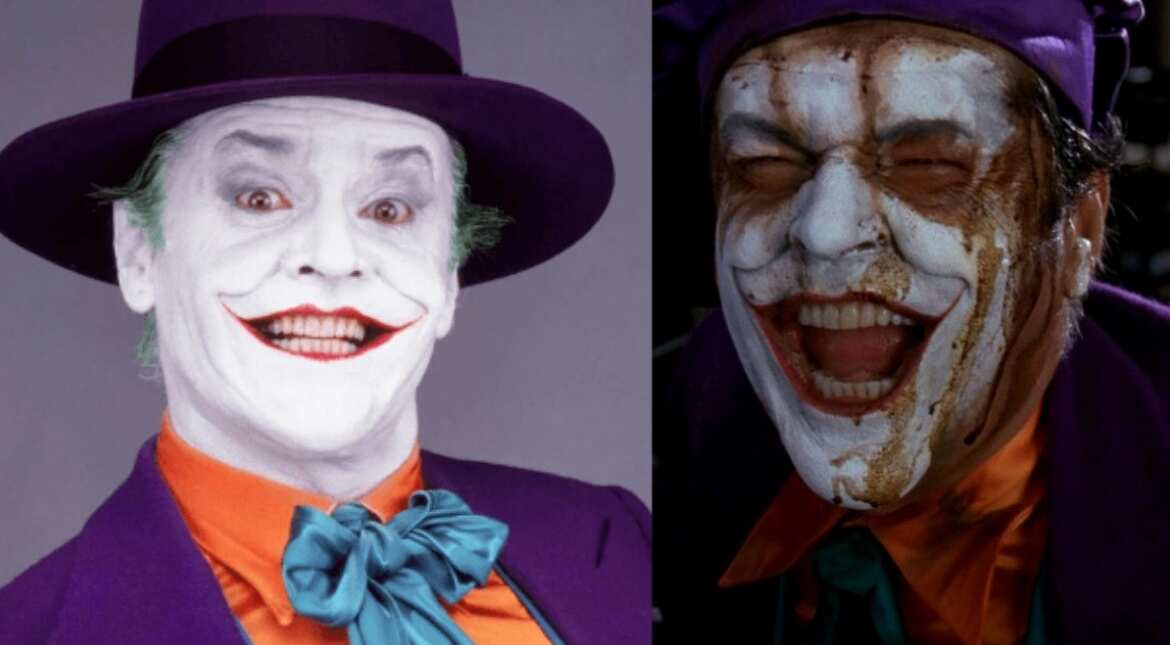 Jack Nicholson in 1989 film 'Batman'