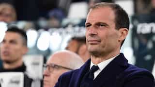 Juventus coach Massimiliano Allegri shrugs off questions over his future