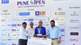 Kshitij Naveed Kaul wins Pune Open Golf Championship 2019