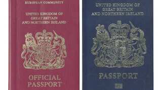 UK starts issuing passports without 'European Union' on cover
