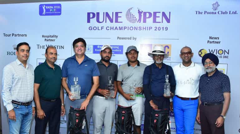 Sachin Baisoya and team win the Pro-Am event of Pune Open Golf Championship 2019 Sachin Baisoya and team win the Pro-Am event of Pune Open Golf Championship 2019