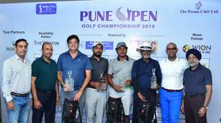 Sachin Baisoya and team win the Pro-Am event of Pune Open Golf Championship 2019