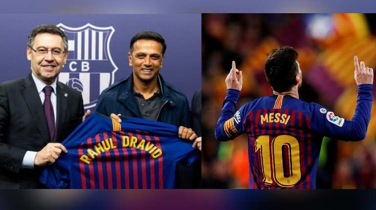 Lionel Messi is absolute genius, watching him live is fantastic, says Rahul Dravid Lionel Messi is absolute genius, watching him live is fantastic, says Rahul Dravid
