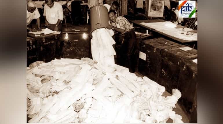 Ballot paper counting