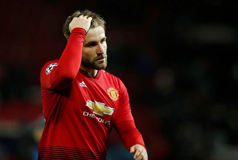 Champions League: Luke Shaw's own goal gives Barcelona advantage over tame United