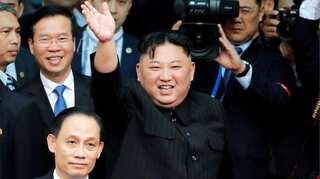 North Korea holds mass rally to celebrate Kim Jong-un's re-election