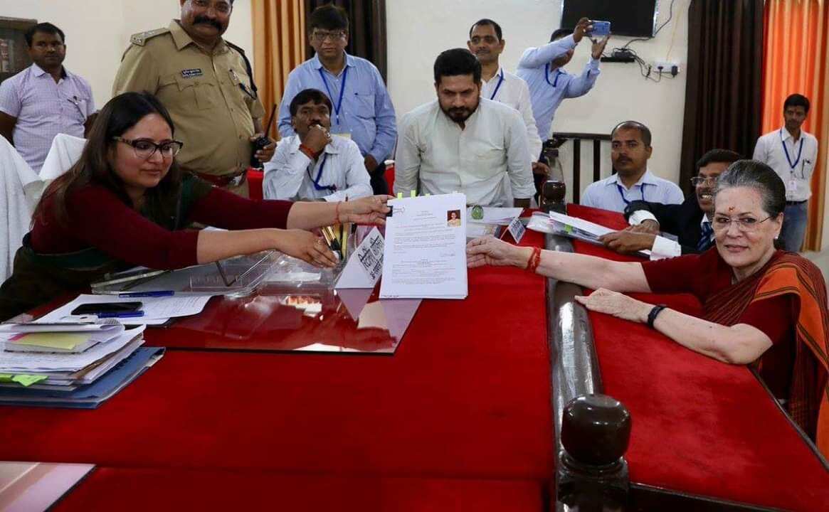 'Vajpayee was invincible, but we won': Sonia after filing nomination from Rae Bareli 'Vajpayee was invincible, but we won': Sonia after filing nomination from Rae Bareli