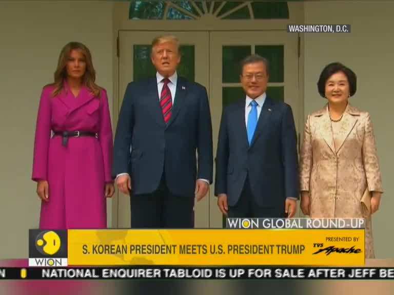South Korean president meets Trump hoping to revive North Korea talks