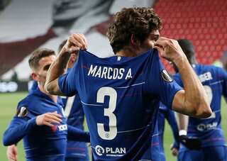 Europa League: Late Alonso header, Kepa saves hand Chelsea win in Prague