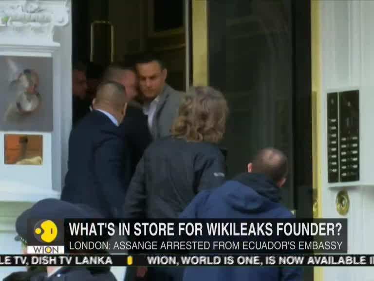 Wikileaks co-founder Julian Assange arrested in London