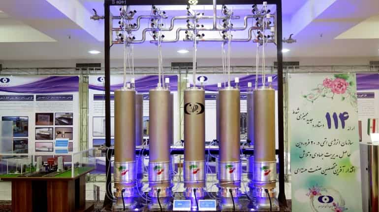 Iran shows off nuclear advances despite US sanctions; insists its nuclear program is peaceful
