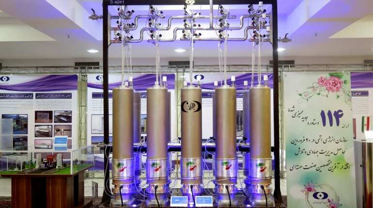 Iran shows off nuclear advances despite US sanctions; insists its nuclear program is peaceful