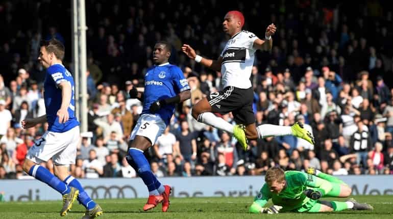 Fulham dent Everton's Europa League hopes with 2-0 win Fulham dent Everton's Europa League hopes with 2-0 win