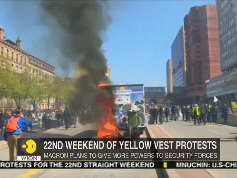 22nd Weekend of Yellow Vest Protests