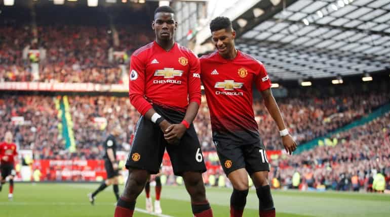 Two Pogba penalties earn Manchester United win over West Ham Two Pogba penalties earn Manchester United win over West Ham