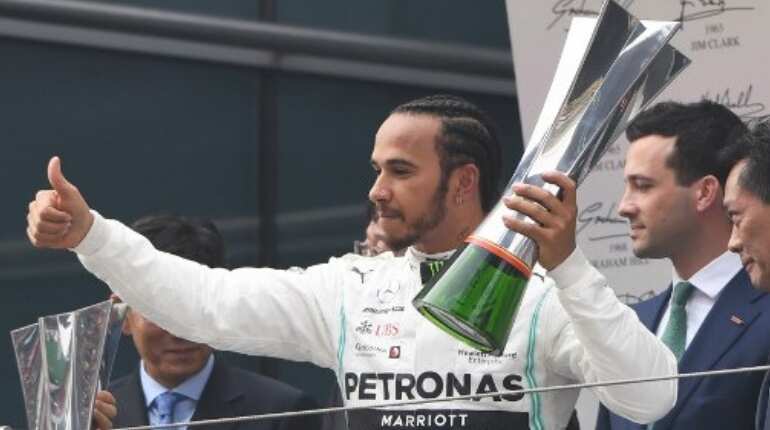 Lewis Hamilton wins Formula One's 1,000th race
