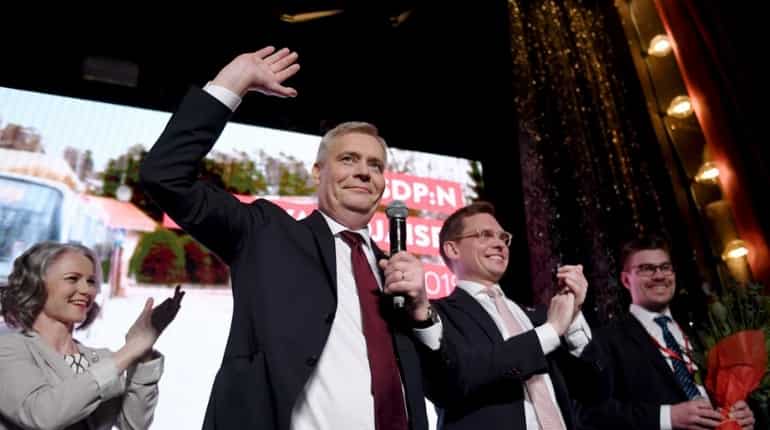 Finland's Social Democrats finish close to emerge victorious against far-right Finns Party