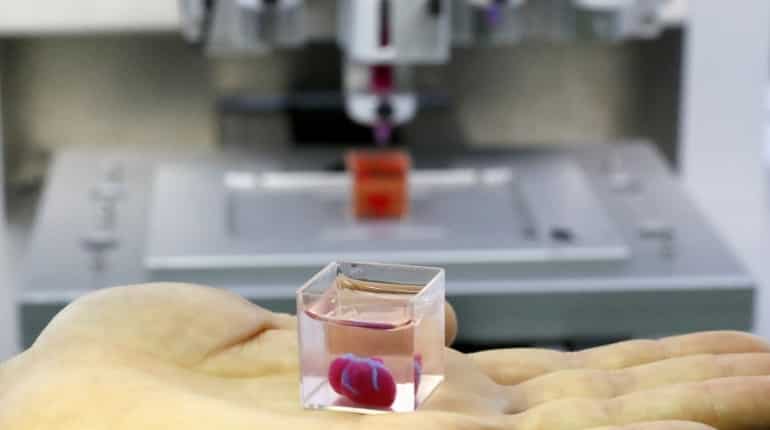 At Tel Aviv University, 3D print was shown