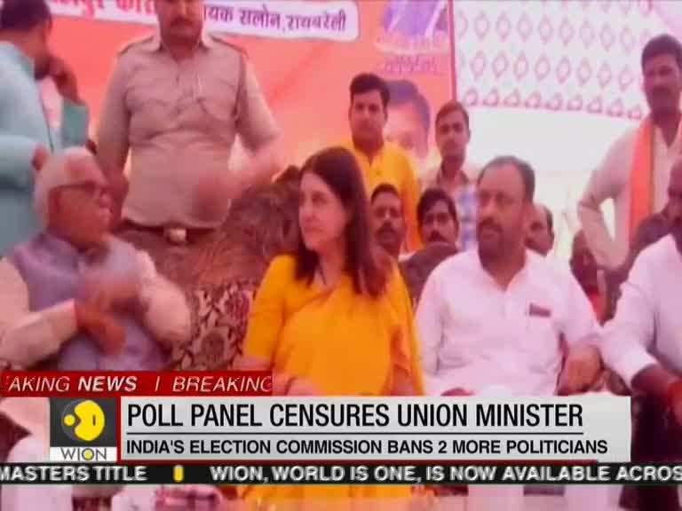 Maneka Gandhi censured for violating poll code