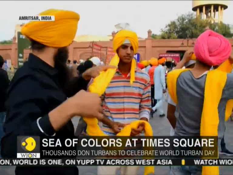 India: Sikhs celebrate Turban Day