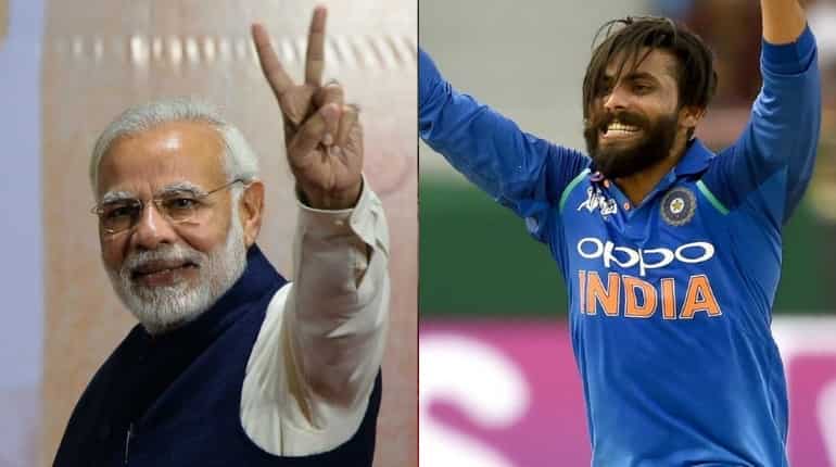 PM Narendra Modi congratulates Ravindra Jadeja for being selected in India's World Cup squad