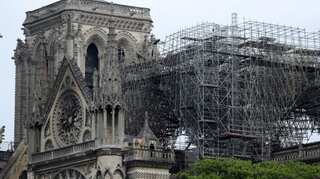 All Notre-Dame paintings to be removed as officials head inside