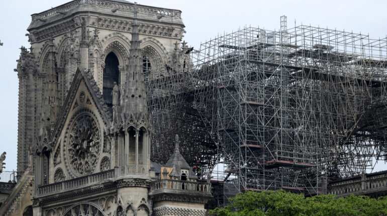 Notre-Dame to hold its first mass after two months since fire