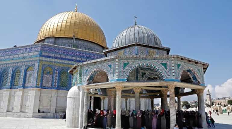 Fire broke out in Al-Aqsa mosque as Notre-Dame cathedral burned