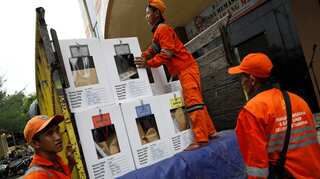 In world's biggest one-day election, Indonesia votes for its president