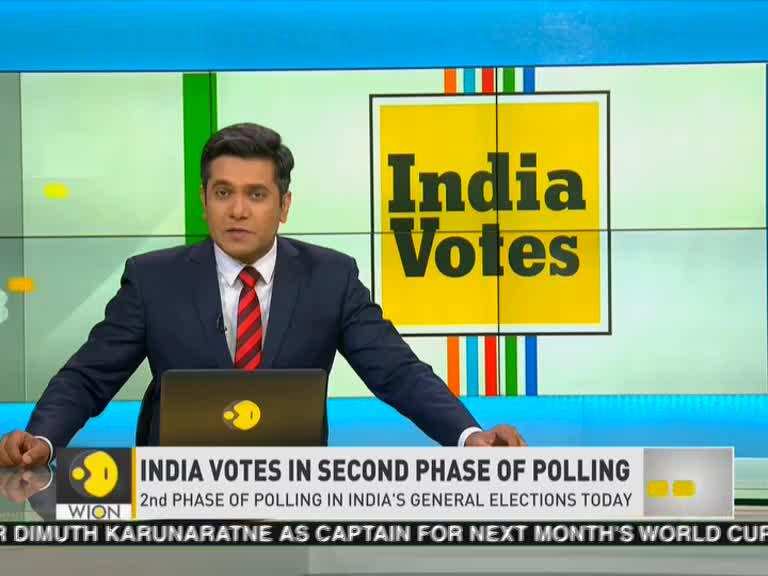 2nd Phase of voting in India's General elections today