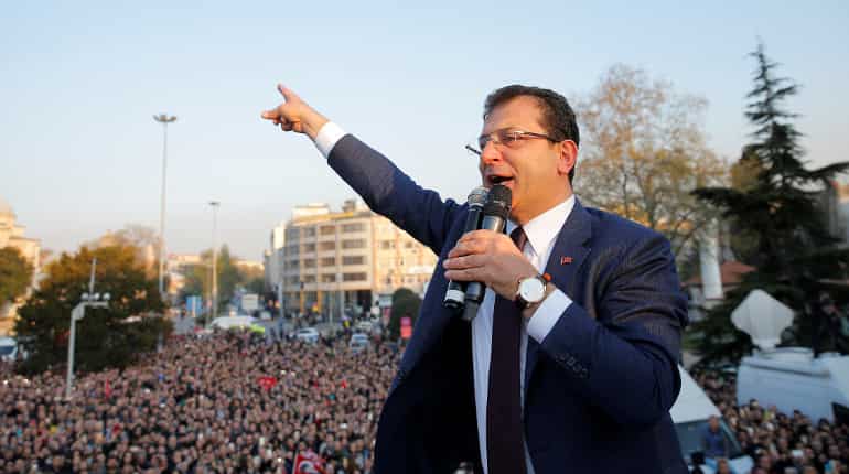 Turkey's opposition takes office in Istanbul, re-run appeal still pending