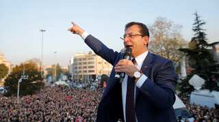 Turkey's opposition takes office in Istanbul, re-run appeal still pending