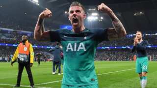 'From hell to heaven': Alderweireld summarise Tottenham's UCL win over Manchester City