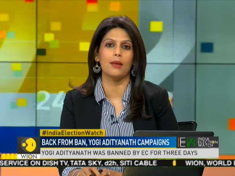 IEW: Back from Ban, Yogi Adityanath Campaigns