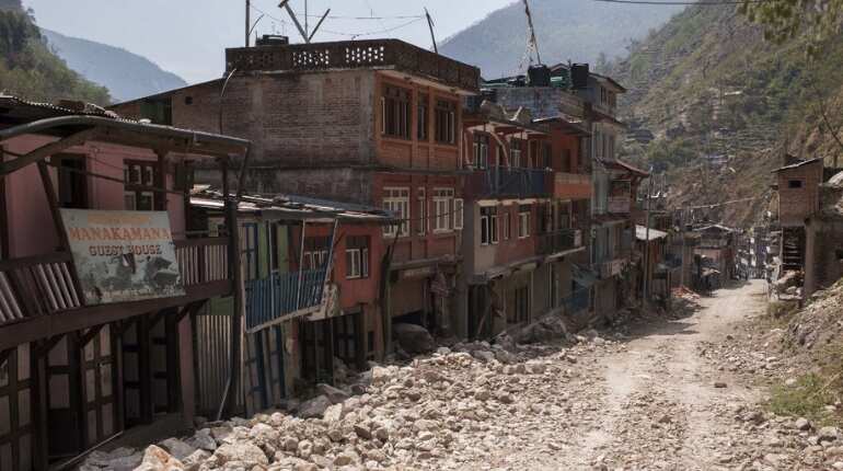 India helps rebuild Monastery in Nepal's Sindhupalchok district