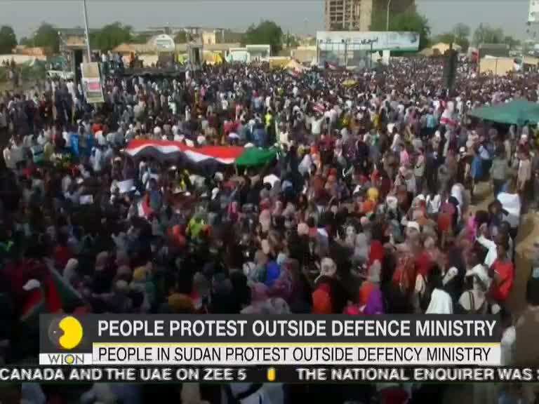 Protest in Sudan demanding handover of power to civilians