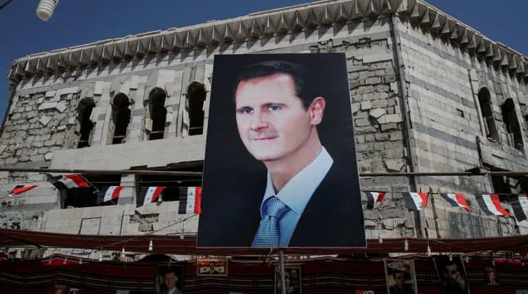 Russian envoys meet Syria's Assad, discuss post-war efforts, trade