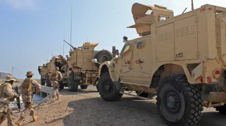 Saudi Arabia coalition destroys Yemen rebels' drone cave Saudi Arabia coalition destroys Yemen rebels' drone cave