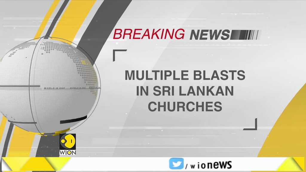 Breaking News: Atleast 300 injured, 10 dead in six blasts in Sri Lanka during Easter mass