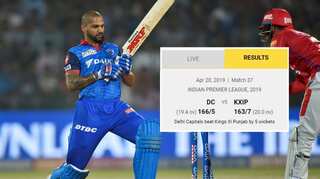 IPL 2019: Delhi vanquish Punjab by five wickets