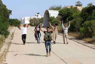 Anti-Haftar forces near Libya capital launch counter-attack