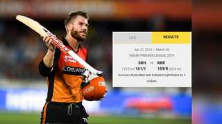 IPL 2019: Hyderabad register a nine-wicket victory over Dinesh Karthik-led Kolkata