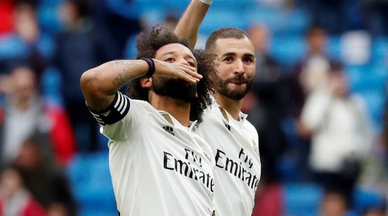 Karim Benzema hat-trick helps Real Madrid back to winning ways in La Liga Karim Benzema hat-trick helps Real Madrid back to winning ways in La Liga