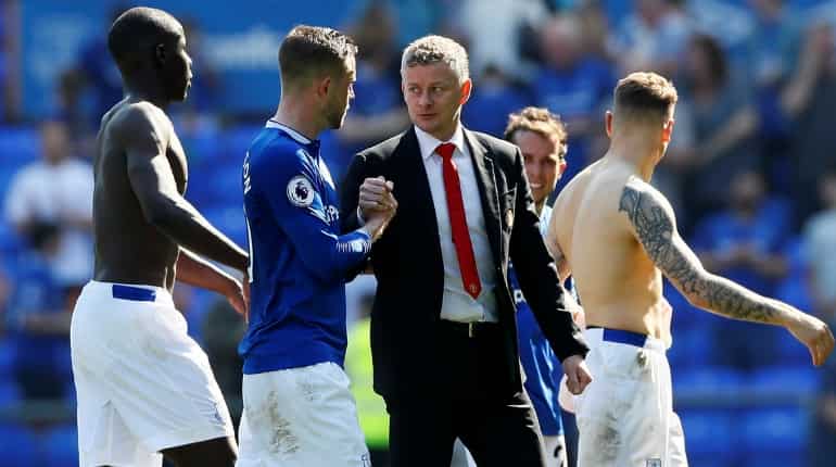 Everton loss 'not worthy of a Manchester United team': Solskjaer