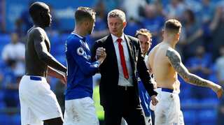 Everton loss 'not worthy of a Manchester United team': Solskjaer