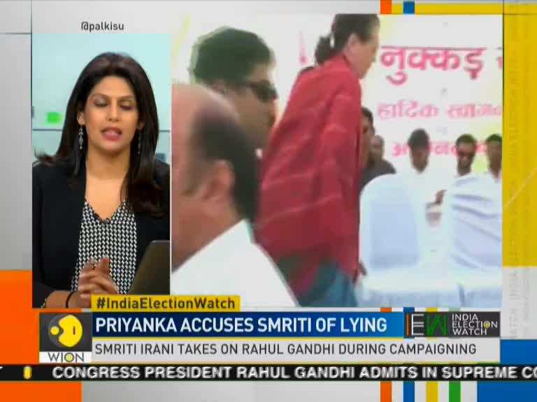India Election Watch: Priyanka Vadra takes on Smriti Irani