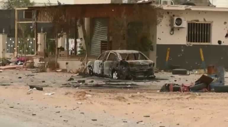 Libya: Air strikes, explosions rock Tripoli suburb