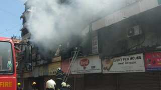 Fire breaks out in Mumbai's Crawford Market