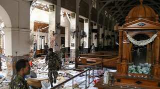 Sri Lanka says local militant group National Thowheed Jamath behind Easter Sunday blasts