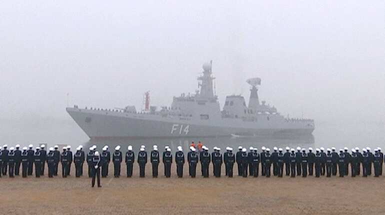 INS Shakti, INS Kolkata arrive in China's Qingdao port for multinational naval exercise